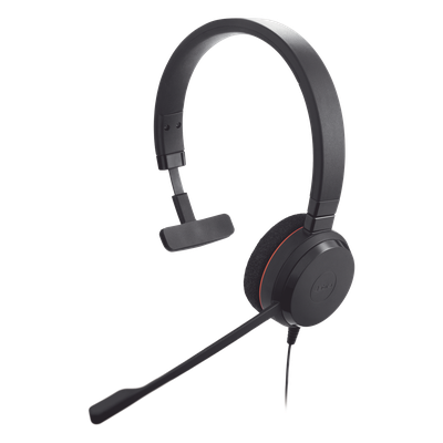 JABRA - Jabra Evolve 20 Mono con conexión USB, micrófono con cancelación de ruido de ultima generación, configuración Plug and Play (4993-829-209)