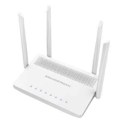 GRANDSTREAM - Router Inalámbrico Wi-Fi 5 802.11ac 1.27 Gbps, doble banda, MU-MIMO 2x2:2, Multi WAN con puerto SFP, servidor VPN con administración desde la nube gratuita o stand-alone.