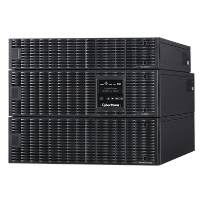 CYBERPOWER - UPS Online Doble Conversión / 8000 VA / 8000 W / 200-240 Vac Entrada / 120-240 Vac Salida / 9 Tomas NEMA / Torre o Rack 8U / Hot-Swap