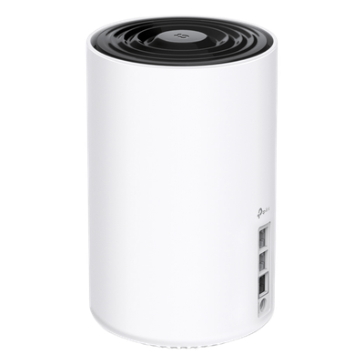 TP-LINK - Sistema Mesh Wi-Fi 6E / Triple Banda AXE5400 / Cobertura Completa 3 Unidades / 1 Puerto 2.5G + 2 Puertos 1G / 4 Antenas MU-MIMO 2x2 / Administración App