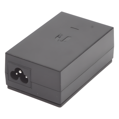UBIQUITI - Adaptador PoE / 48 VDC / 0.5 A / Fast Ethernet 10/100 Mbps / 2 Pares / 0 a 40°C