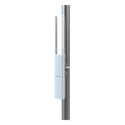RUIJIE - Punto de Acceso Mesh Exterior / Wi-Fi 5 802.11ac Wave 2 / Dual Band 2.4+5 GHz / PoE Gigabit / IP65 / Antenas Externas 3-4 dBi