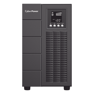 CYBERPOWER - UPS de 3000 VA/2700 W, Online Doble Conversión, Entrada 120 Vca NEMA L5-30P, Onda Senoidal Pura, Tipo Torre, Con 6 Tomas NEMA 5-20R y 1 Block Hardwired