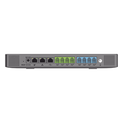 GRANDSTREAM - Conmutador IP-PBX / 1000 Usuarios / 150 Llamadas Simultáneas / 4 FXO / 4 FXS / Híbrido Local-Nube
