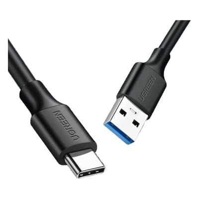 UGREEN - Cable USB-A a USB-C / Carga Rápida 60W / Transferencia 5 Gbps / 1 Metro (3.3 ft) / Blindaje Múltiple / 10,000 Inserciones