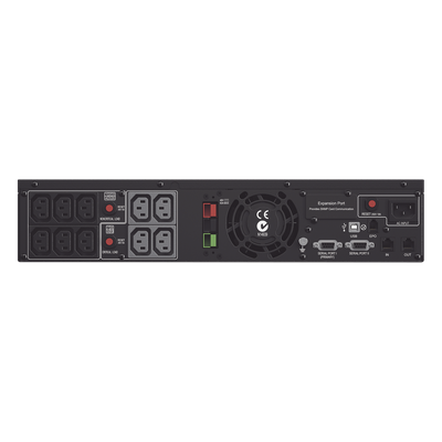 CYBERPOWER - UPS de 1500 VA/1125 W, Topología Línea Interactiva, Entrada 220 Vca Tipo C14, Onda Senoidal Pura, Torre o Rack de 2 UR, Con 10 Tomas C13 de 220 Vca
