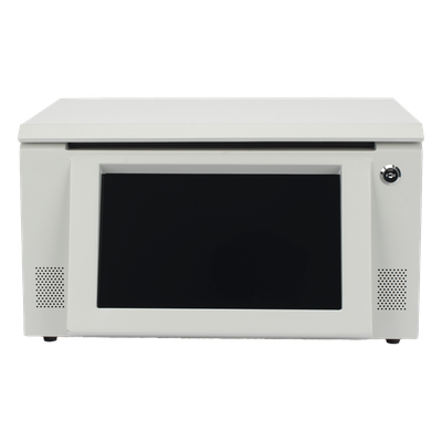 EPCOM - Estación de Descarga para Body Cam / 8 Puertos / Pantalla Táctil 10 Pulgadas / Ethernet 1000 Mbps / Almacenamiento 36 TB / Android Integrado