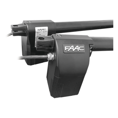 FAAC - Kit de Operadores Abatibles / 3 m (9.8 ft) / 300 kg / 110 VAC / 1400 RPM / 3500 N / 18 ciclos/hora