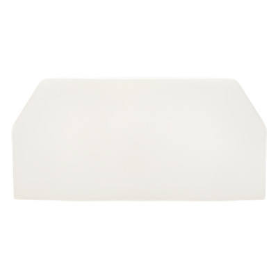 PANDUIT - Tapa Final para Canaleta / PVC Rígido UL94 V-0 / Temperatura 0 a 50°C / Instalación Pared, Techo o Piso / Blanco Mate