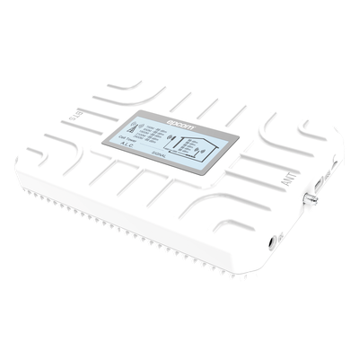EPCOM - Amplificador de Señal Celular / 5 Bandas Simultáneas / 700-2600 MHz / Cobertura 150 m² / 70 dB Ganancia / 20 dBm Potencia / Plug-and-Play