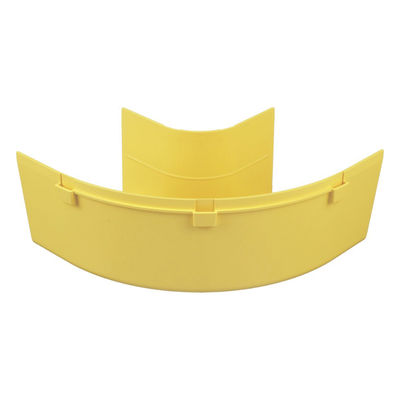 PANDUIT - Accesorio de Canalización / Ángulo Recto Horizontal 90° / 4x4 / Radio de Curvatura 50.8 mm / ABS 94V-0 / 107.2 x 233.9 mm