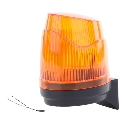 ACCESSPRO - Lámpara de Señalización para Operadores Abatibles / 24 VCC / 3 W / Iluminación Ámbar / IP54 / -20°C a 50°C