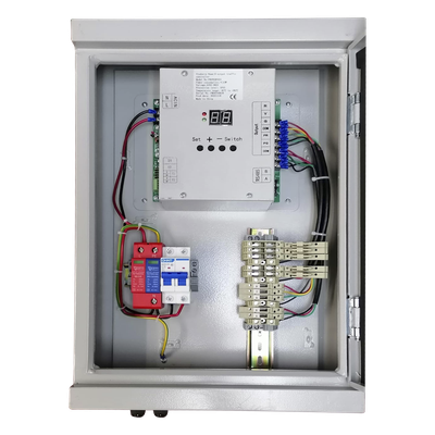 ACCESSPRO - Controlador de Tráfico Peatonal / 5 Salidas / 110 VCA / Gabinete con Montaje / Integración Alarma Acústica