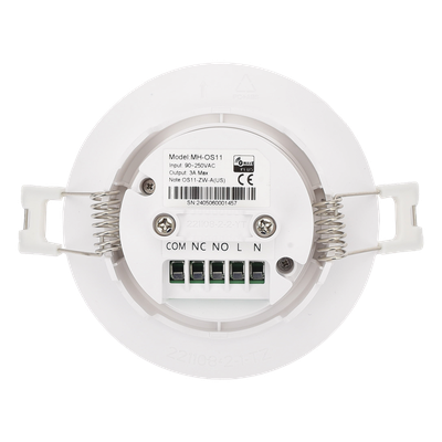 SMARTHOME BY EPCOM - Sensor de Ocupancia Z-Wave / Doppler 24 GHz / Detección 5-8 m (16.4-26.2 ft) / Cifrado S2 / Instalación Techo o Pared