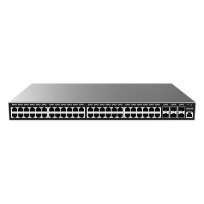GRANDSTREAM - Switch Administrable / 48 Puertos Gigabit / 6 SFP+ / 216 Gbps / 1.44 x 0.99 x 0.14 pies