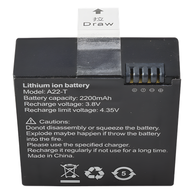 EPCOM - Batería de Respaldo / 3.8 VCC / 2200 mAh / Litio / 40 x 40 x 13 mm