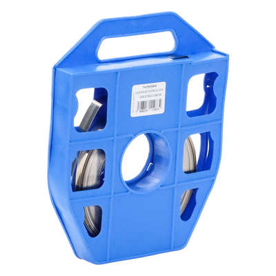THORSMAN - Fleje de acero inoxidable / 0.30 x 19mm / 30.5 m (100 ft) / SS304 / Con despachador
