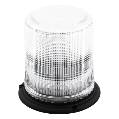 ECCO - Burbuja LED Ultra Brillante / 3 LEDs de 5W / 12-48 VCC / SAE J845 Clase II / Montaje Permanente / 6.5' x 6.7'