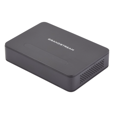 GRANDSTREAM - Adaptador para teléfono analógico (ATA) de 2 puertos FXS, Router integrado, Puertos Gigabit, diseñado para conectar sus dispositivos analógicos a una red VoIP