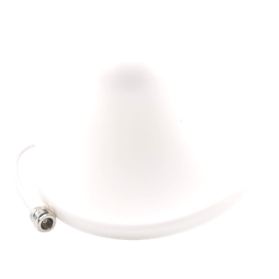 EPCOM - Antena Domo Omnidireccional / Dual Banda 800-960 MHz y 1710-2500 MHz / Ganancia 3 dBi / 5 dBi / Cobertura 360° / IP Resistente