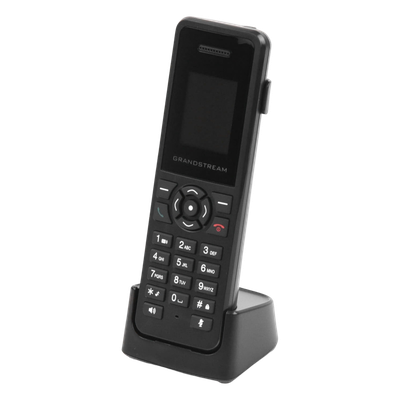 GRANDSTREAM - Teléfono DECT Inalámbrico / Audio HD G.722 y Opus / Altavoz Dúplex Completo / LCD 1.7" / 20 h Llamada / 250 h Espera