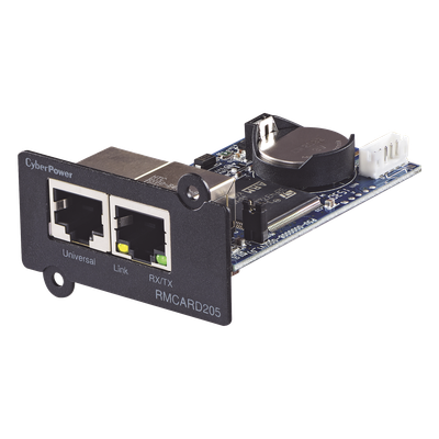 CYBERPOWER - Tarjeta de Administración Remota / SNMP / HTTP Seguro / IPv4/IPv6 / Notificaciones Email/SMS/SNMP / Intercambio en Caliente