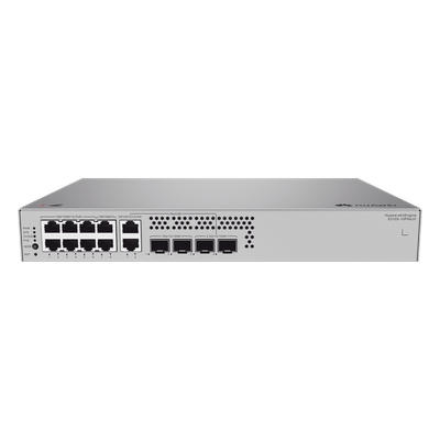 HUAWEI - Switch de Acceso Administrable / Capa 2+ / 6x PoE+ Gigabit + 2x PoE+ Multi-Gigabit 2.5G + 2x Gigabit + 2x SFP + 2x SFP+ / PoE Perpetuo / 128 W PoE / 3.6 x 18.3 x 14.0 pulgadas