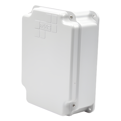 FAAC - Contenedor para tablillas de control / IP55 / 204 x 85 x 265 mm (8 x 3.3 x 10.4 in) / Cerradura con 4 tornillos