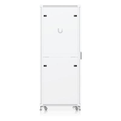 UBIQUITI - Gabinete Rack de Piso / 42U / 600 × 800 mm (23.6 x 31.5') / Carga 800 kg (1,763.7 lb) / Puerta Perforada / Ventiladores Integrados / Ruedas con Seguro