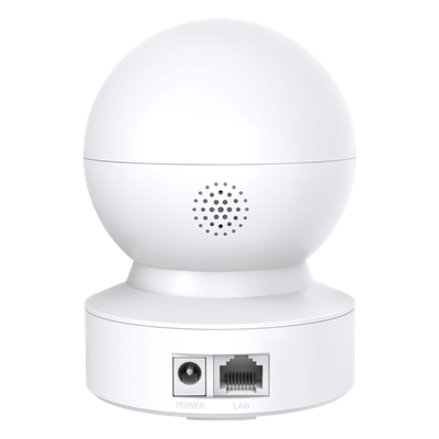 TP-LINK - Cámara IP PTZ Wi-Fi / 2K 2304x1296 px / Paneo 360° / Inclinación / IR 10 m (32.8 ft) / Audio Bidireccional / MicroSD 512 GB