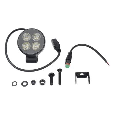 ECCO - Luz de Trabajo LED / 2556 Lúmenes / 12-24 VCD / Haz Amplio y Uniforme / IP Resistente a Impactos / Diseño Compacto