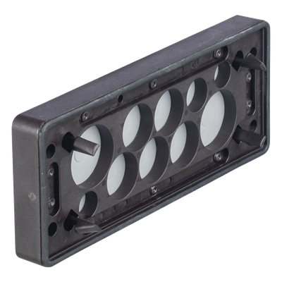 PANDUIT - Sistema de Entrada de Cables / 10 Orificios / IP65 / NEMA 4X / Sin Terminación / 147.1 mm (5.79 in) de Largo