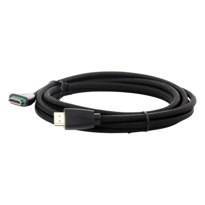UGREEN - Cable HDMI 2.0 de Nylon Trenzado / 3 Metros (9.84 Pies) / 4K@60Hz / HDR / 3D / HEC (Canal Ethernet HDMI) / ARC (Canal de Retorno de Audio) / Color Profundo de 48 Bits / Audio de 32 Canales / HDCP 2.2 / Audio DTS: X / 18 Gbps / Blindaje de 4 Capas