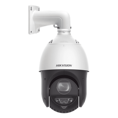 HIKVISION - PTZ IP 4 Megapixel / 15X Zoom / 100 mts IR / IP67 / ACUSEEK / ACUSEARCH / AI-ISP / 2 Micrófonos y 1 Bocina Integrados / Detección Facial / ACUSENSE / Luz Estroboscopica y Alarma Audible / PoE+