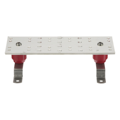 PANDUIT - Barra de Puesta a Tierra Principal / Cobre Estañado / 1/4 in x 4 in x 12 in (0.64 cm x 10.16 cm x 30.48 cm) / 12+6 Posiciones / BICSI y TIA-607-B