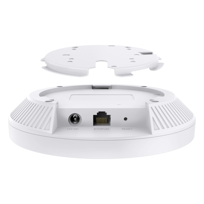 TP-LINK - Punto de Acceso Wi-Fi 7 / BE5000 / Puerto 2.5 Gbps / MU-MIMO 2x2 / MLO / PoE+ / Montaje Techo/Pared