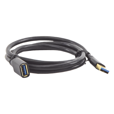 UGREEN - Cable Extensor USB 3.0 / 5 Gbps / 1 m (3.3 ft) / Macho-Hembra / Blindaje Múltiple / Conectores Baño de Oro