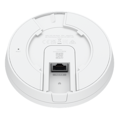 UBIQUITI - Cámara Domo IP / 2K 4 Megapixel / IR 9 m (29.5 ft) / Ultra Gran Angular 102.4° / Audio Bidireccional / PoE / IPx4 IK08