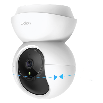 TP-LINK - Cámara IP Wi-Fi Pan/Tilt / 2K 3 Megapixel / Visión Nocturna Starlight 9 m (29.5 ft) / Cobertura 360° Horizontal / Audio Bidireccional / MicroSD 256GB