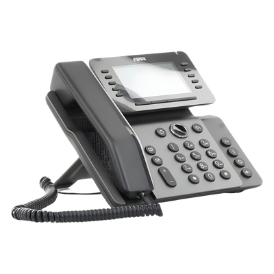 FANVIL - Teléfono IP Empresarial / 20 Líneas SIP / Pantalla 4.3" Ajustable / Wi-Fi 2.4/5 GHz / Bluetooth 5.0 / Puertos Gigabit / PoE