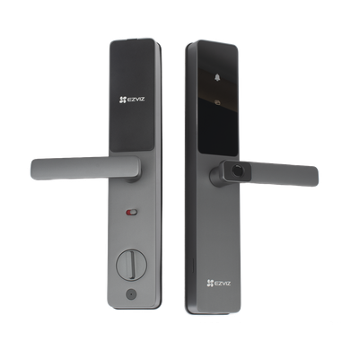 EZVIZ - Cerradura Inteligente / Wi-Fi y Bluetooth / Huella y Tag / IP65 / -25°C a 70°C / 8 Baterías AA