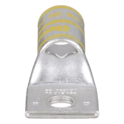 PANDUIT - Zapata de Compresión / 250 kcmil / Barreno 3/8 pulg (9.5 mm) / Tambor Estándar con Mirilla / 1 Pieza