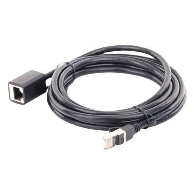 UGREEN - Cable de Extensión Ethernet Cat6 / F/UTP / Macho a Hembra / 3 Metros (9.84 Pies) / 1000Mbps / 250MHz / Cobre / Negro