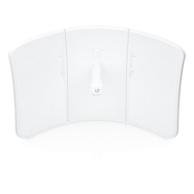 UBIQUITI - Radio Cliente Punto a Punto / 5 GHz / Alcance 30 km (98,400 ft) / Throughput 900 Mbps / Antena 29 dBi / PoE 24 V