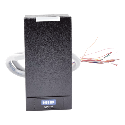 HID - Lector de Acceso Multiformato / iCLASS SEOS / MIFARE Classic DESFire / NFC Móvil / Wiegand / 5-16 VDC / 4.8 x 10.3 x 2.3 cm