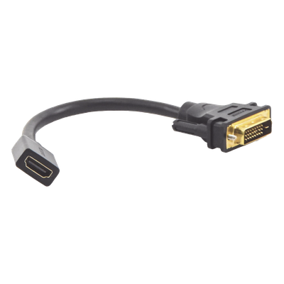 UGREEN - Adaptador DVI Macho a HDMI Hembra / Bidireccional / 1080P@60Hz / Cable 22 cm (8.66 in) / Triple Blindaje