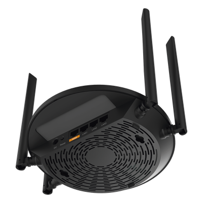 RUIJIE - Router Inalámbrico Wi-Fi 4 / 300 Mbps / 4 Antenas 5 dBi / 16 Usuarios Concurrentes / Cloud Gratuito / WISP