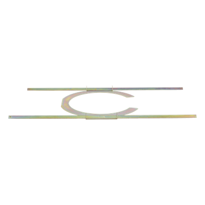 TRUAUDIO - Soporte de techo abatible / Puente de mosaico universal / 24' x 12.25' x 0.5' / Acero rígido