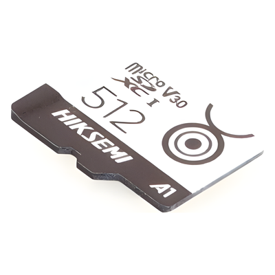 HIKSEMI BY HIKVISION - Tarjeta MicroSD / 512 GB / 100 MB/s Lectura / 85 MB/s Escritura / Clase 10 U3 V30 / TLC NAND / Videovigilancia Móvil 24/7 / -25°C a 85°C