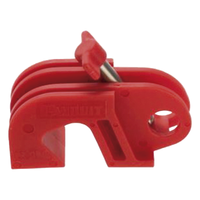 PANDUIT - Bloqueo de interruptor termomagnético / Tipo enchufable / Sin herramientas / Nylon 33% fibra de vidrio / 0.46' [11.68 mm] altura / -40°F a 250°F